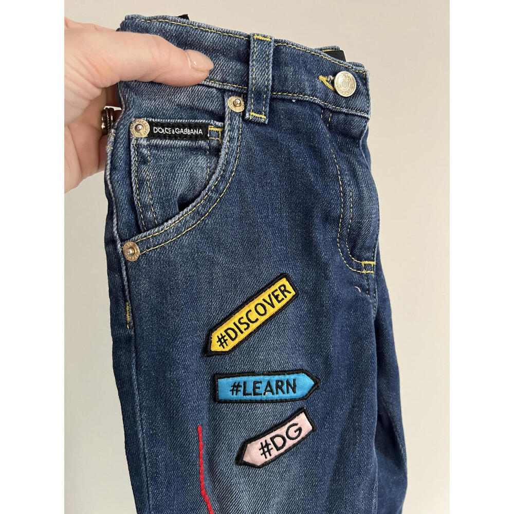 Dolce & Gabbana Denim Girls Adventure Jeans - Picture 3 of 9